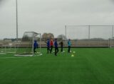 S.K.N.W.K. JO19-1 eerste training van 2023 (zaterdag 14 januari 2023) (8/108)